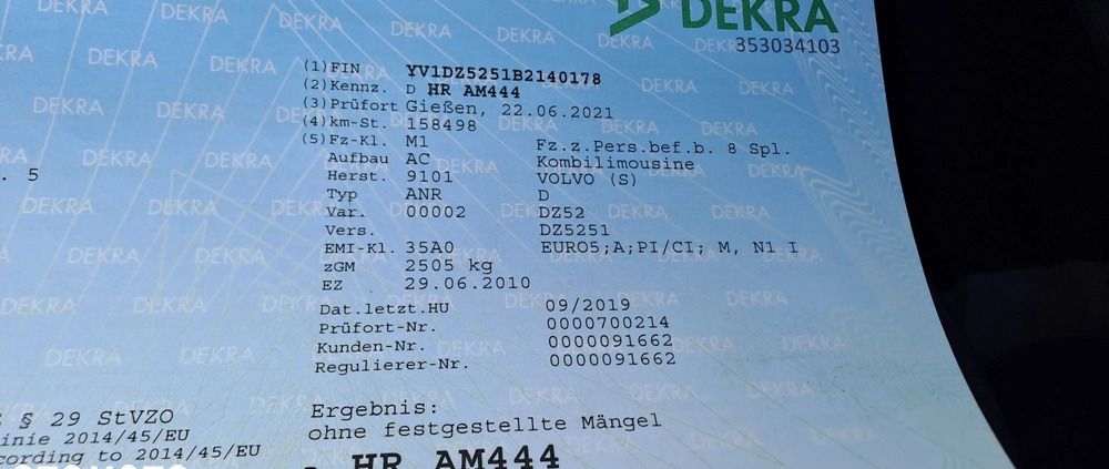 Volvo XC 60 cena 52900 przebieg: 207000, rok produkcji 2010 z Krosno małe 254